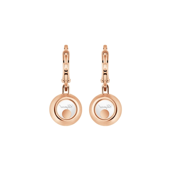 Gold Earrings Chopard Happy Diamonds 83A017-5401