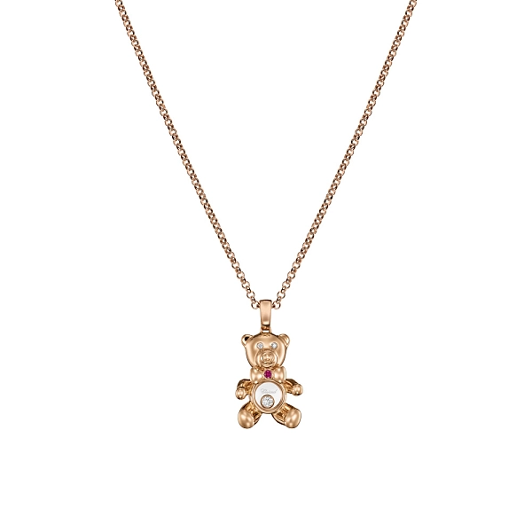 Gold Pendant Chopard Happy Diamonds Teddy Bear 79A188-5001