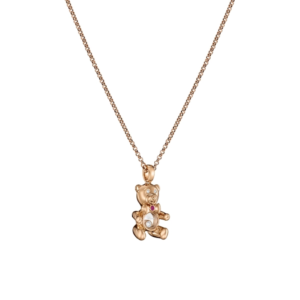 Gold Pendant Chopard Happy Diamonds Teddy Bear 79A188-5001