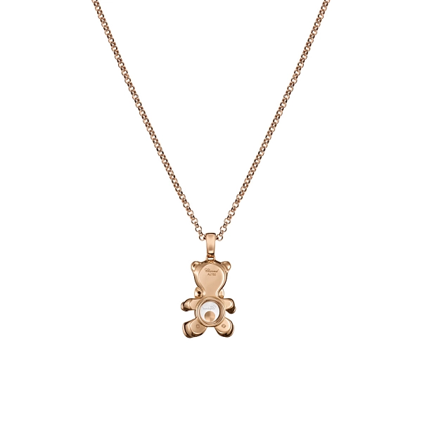 Gold Pendant Chopard Happy Diamonds Teddy Bear 79A188-5001