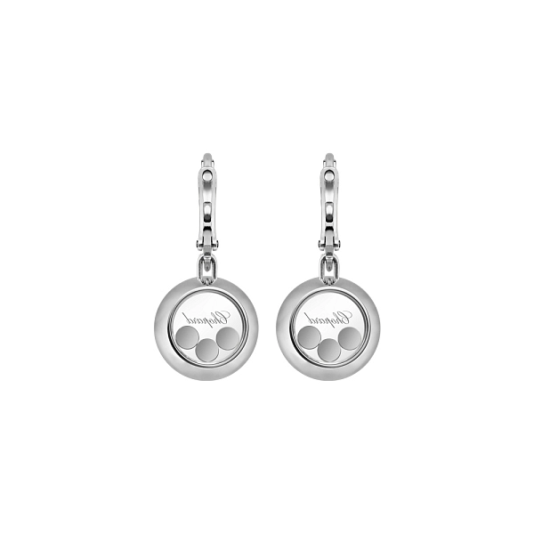 Gold Earrings Chopard Happy Diamonds 83A018-1301