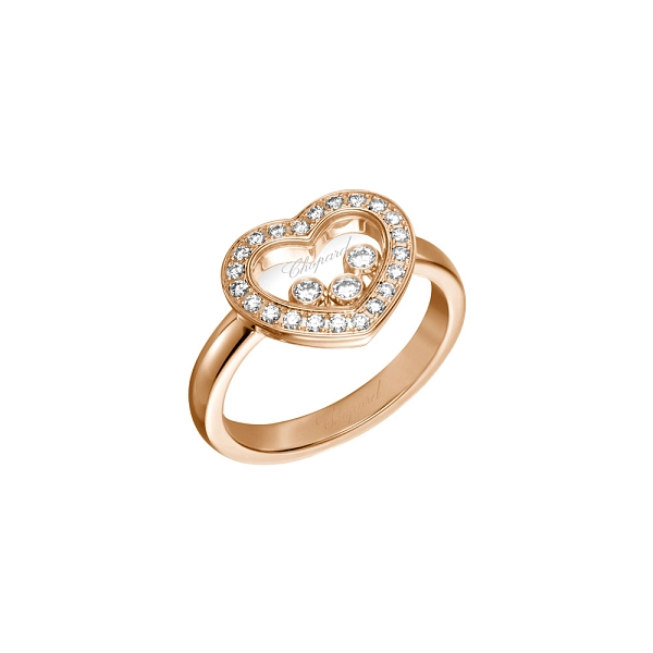 Gold Ring Chopard Happy Diamonds 82A611-5209
