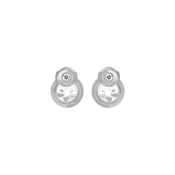 Gold Earrings Chopard Happy Diamonds 83A018-1001