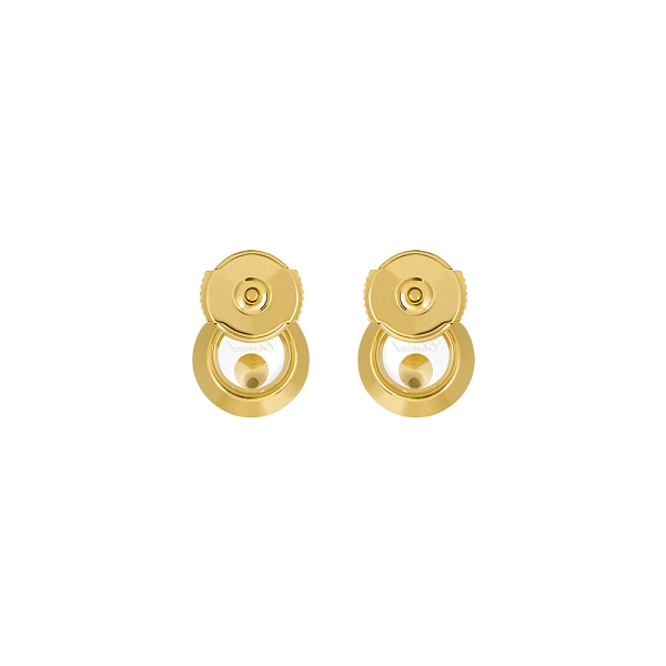 Gold Earrings Chopard Happy Diamonds 83A017-0001