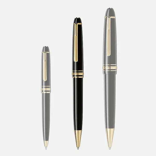 Montblanc Meisterstück Gold-Coated Ballpoint Pen 132453