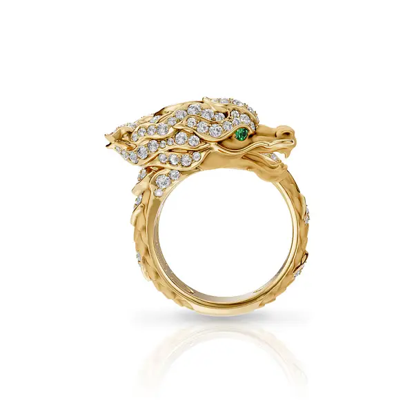 Ring Carrera Y Carrera New Shanghai Maxi Pave