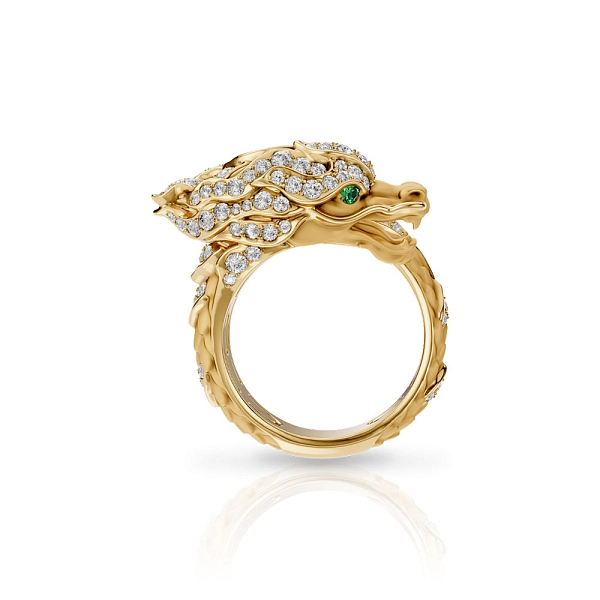 Ring Carrera Y Carrera New Shanghai Maxi Pave