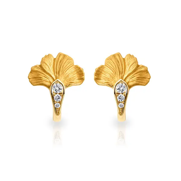 Earrings Sautoir Ginkgo Mini