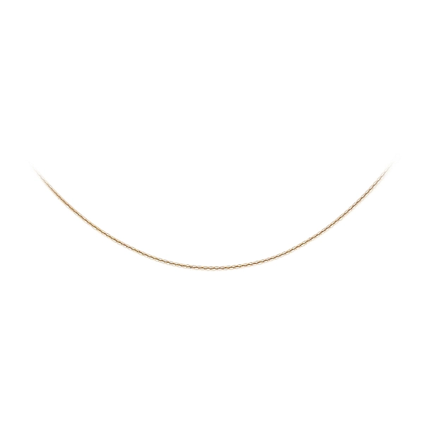 Minimalist Yellow Gold Anchor Chain