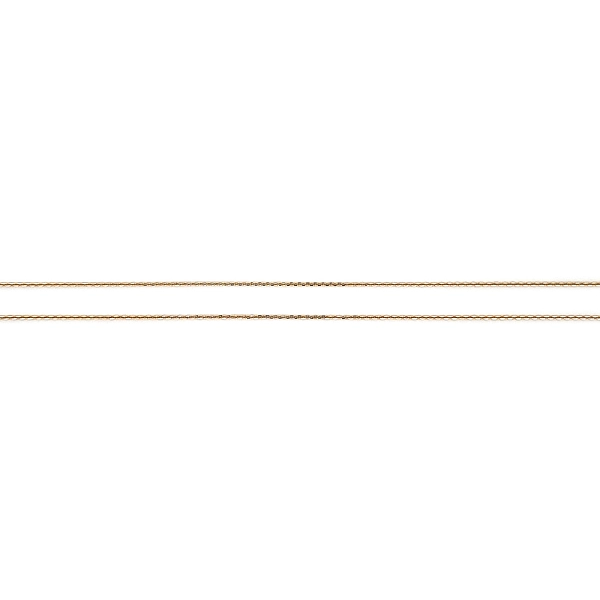 Minimalist Yellow Gold Anchor Chain