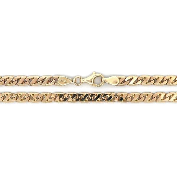 14K Yellow Gold Gucci Chain Necklace, 51 cm
