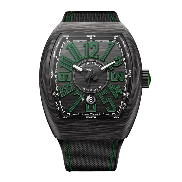 Franck Muller Vanguard Carbone V45 SC DT CARBON NR (VR)