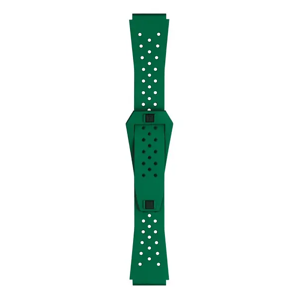 Tissot green Sideral rubber strap 20 mm T852.048.862