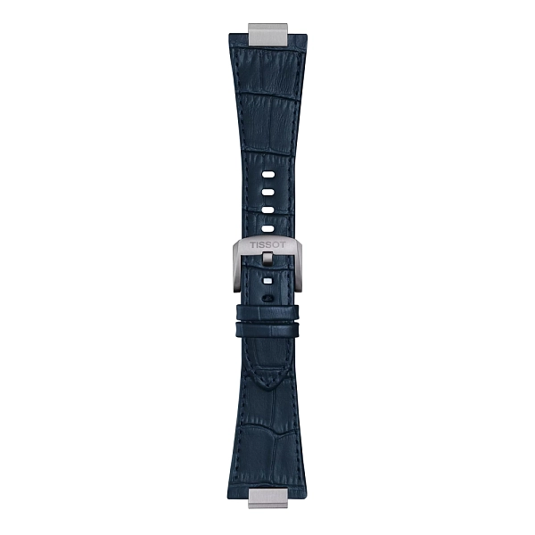Tissot blue leather strap for PRX 42 mm T852.049.411