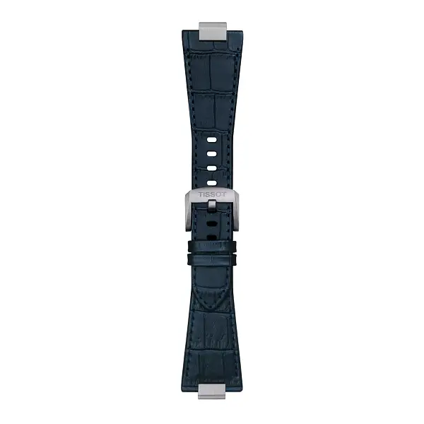 Tissot blue leather strap for PRX 40 mm T852.047.701