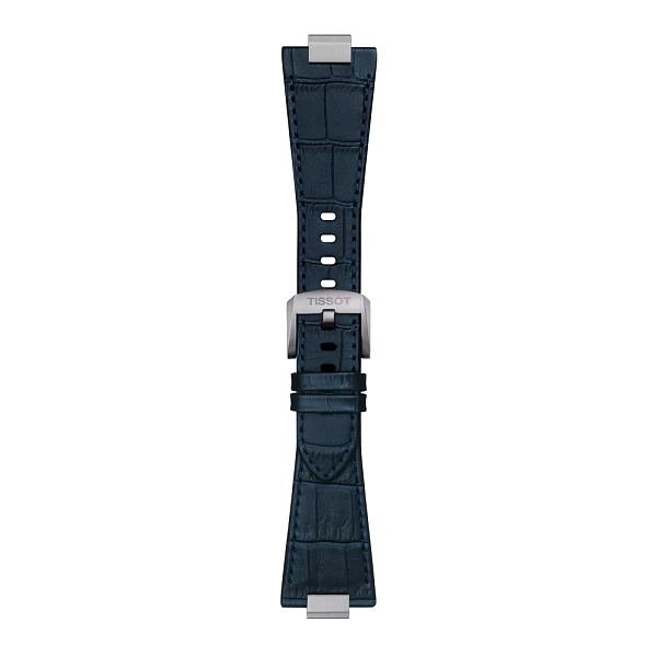Tissot blue leather strap for PRX 40 mm T852.047.701