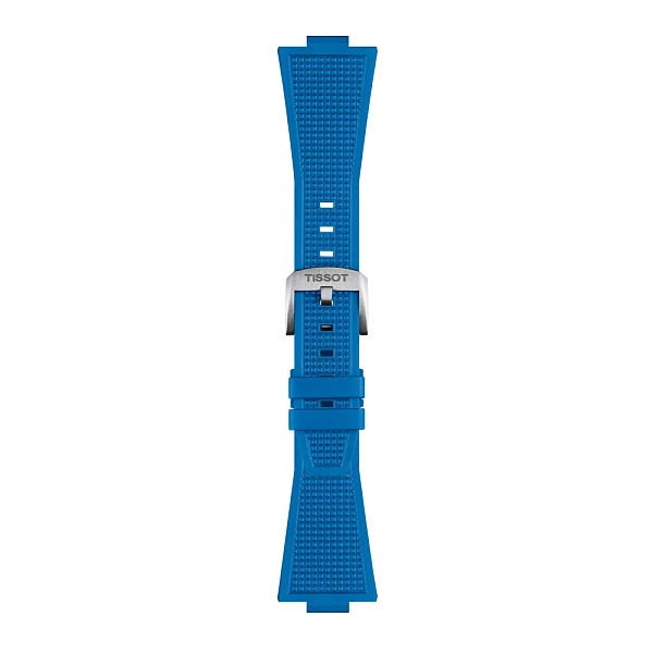 Tissot blue rubber strap for PRX 40 mm T852.049.577