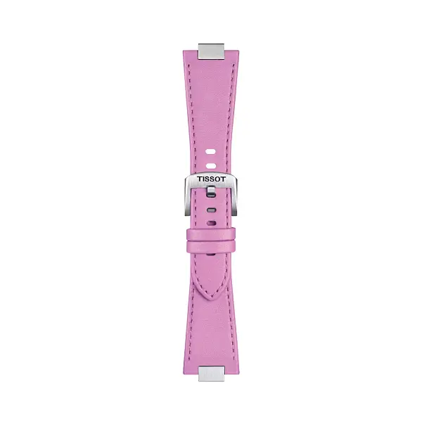 Tissot pink leather strap for PRX 35 mm T852.049.546