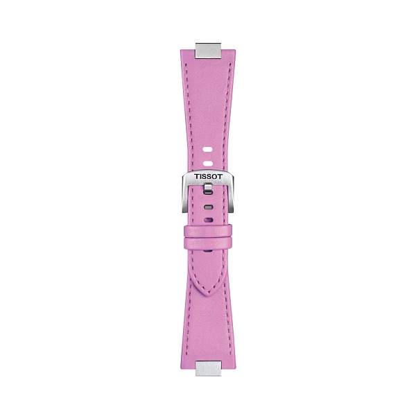 Tissot pink leather strap for PRX 35 mm T852.049.546