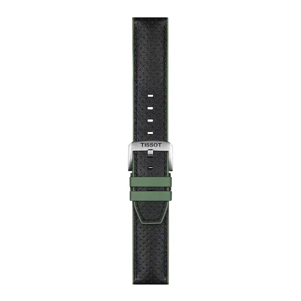 Tissot green and black strap 22 mm T852.046.787