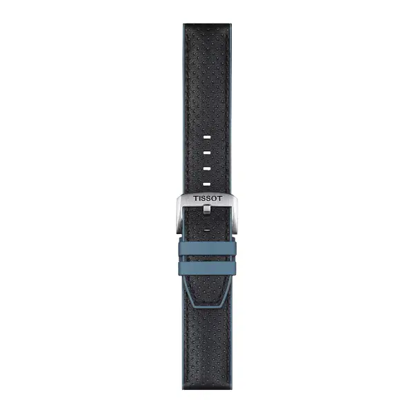 Tissot blue and black strap 22 mm T852.046.785