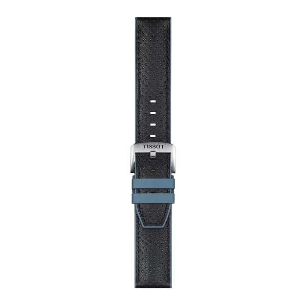 Tissot blue and black strap 22 mm T852.046.785