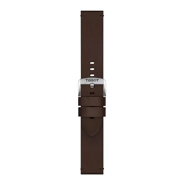 Tissot brown synthetic strap 22 mm T852.048.221