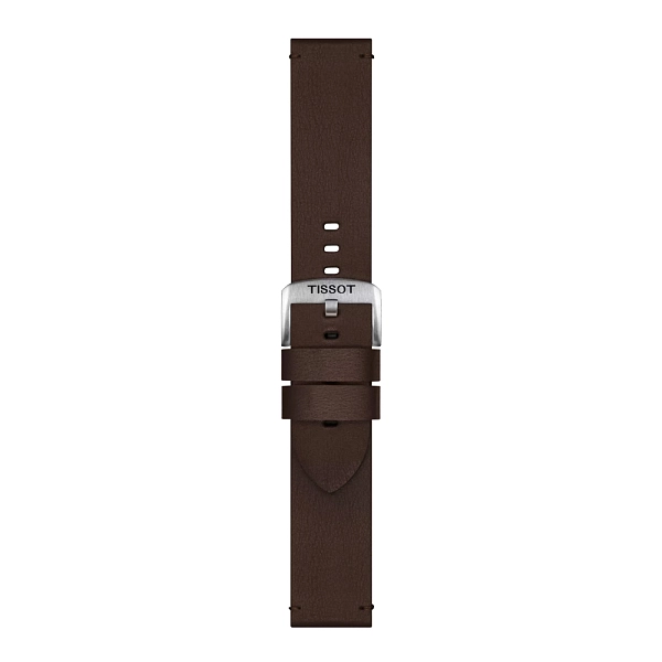 Tissot brown synthetic strap 22 mm T852.048.221