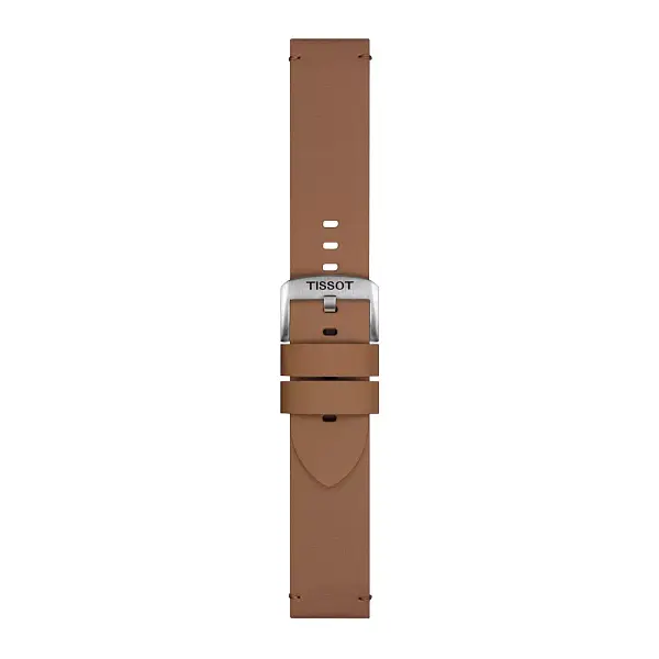 Tissot beige synthetic strap 22 mm T852.048.223