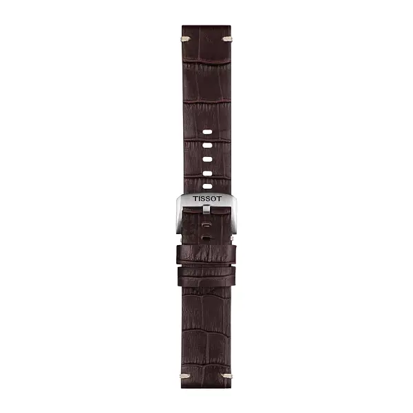 Tissot brown leather strap 22 mm T852.046.773