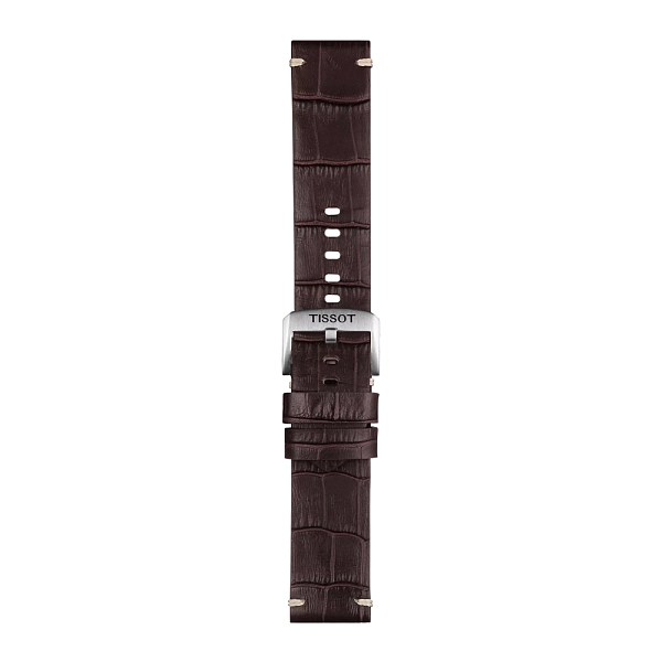 Tissot brown leather strap 22 mm T852.046.773