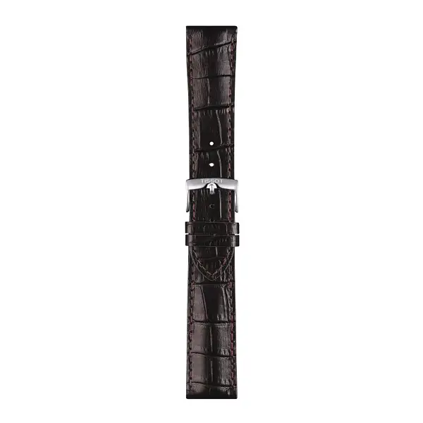 Brown leather strap Tissot 22 mm T852.041.655
