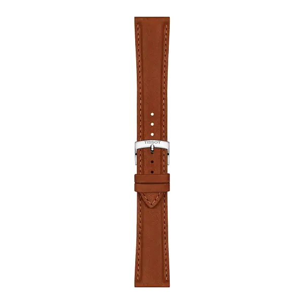 Camel leather strap Tissot 21 mm T852.048.229