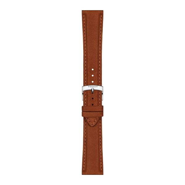 Camel leather strap Tissot 21 mm T852.048.229