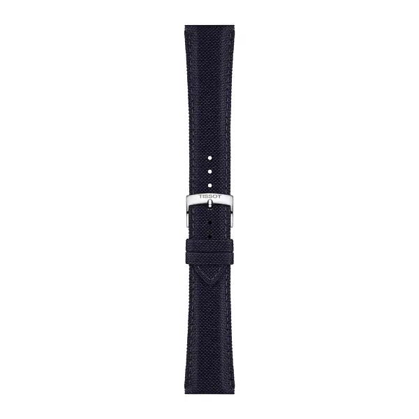 Blue textile strap Tissot 21 mm T852.048.185