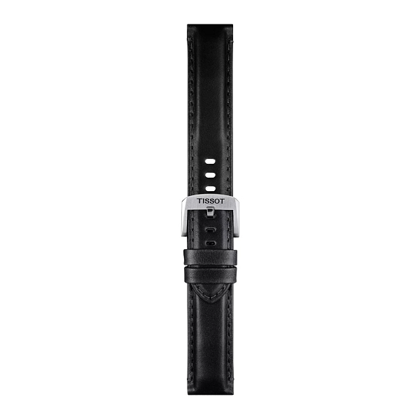 Black leather strap Tissot 20 mm T852.046.834