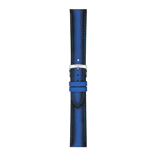 Blue leather strap Tissot 20 mm T852.046.840