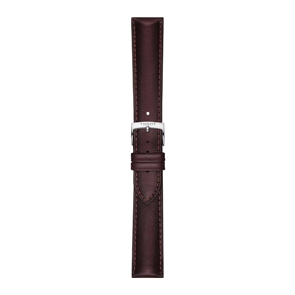 Brown leather strap Tissot 20 mm T852.046.838