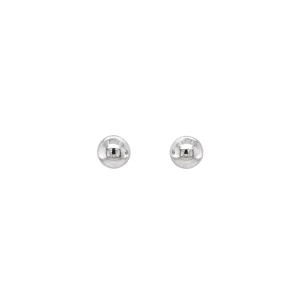 Women’s white gold stud earrings