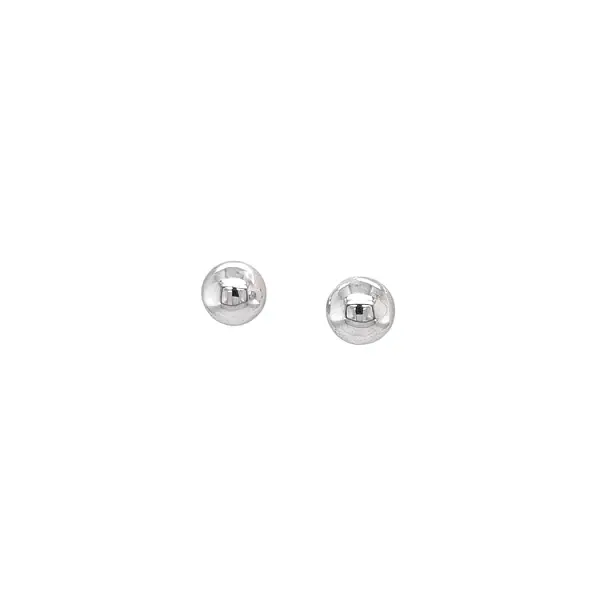 Women’s white gold stud earrings