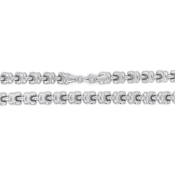 Women’s white gold necklace