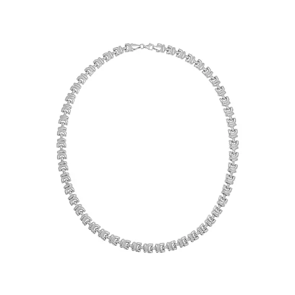 Women’s white gold necklace