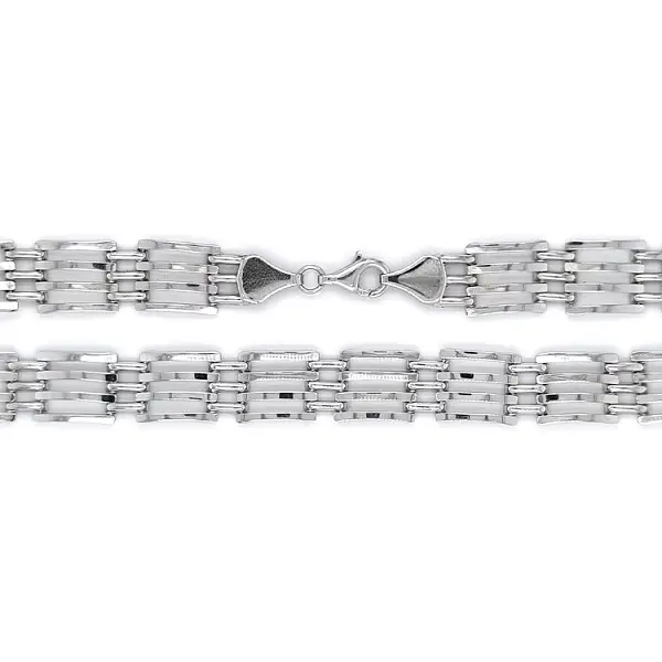 Women’s white gold necklace