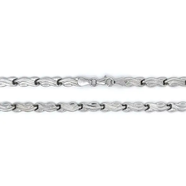Women’s white gold necklace