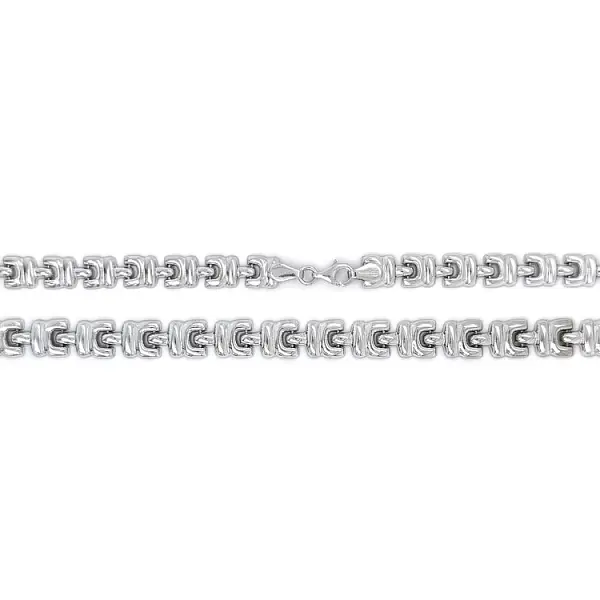Women’s white gold necklace
