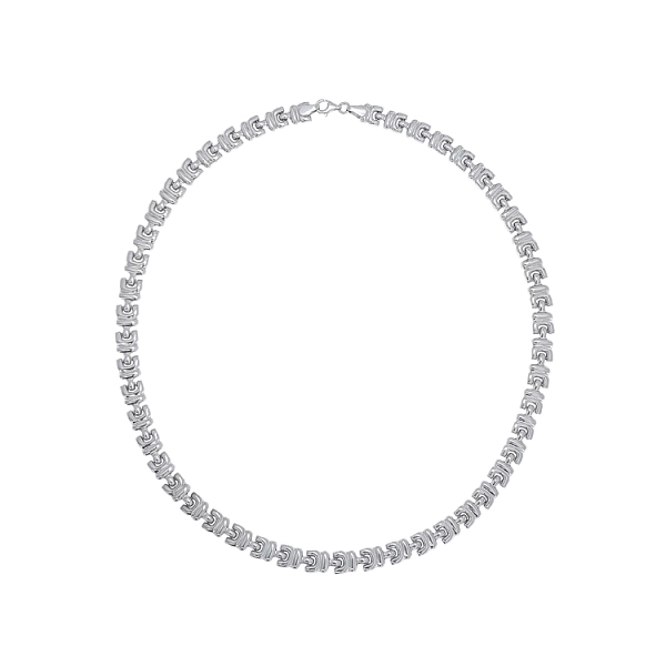 Women’s white gold necklace