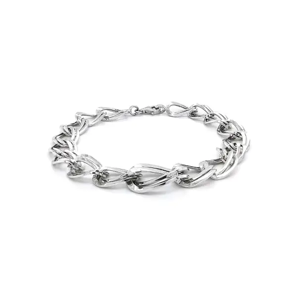 Elegant women’s white gold bracelet