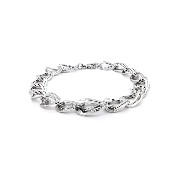 Elegant women’s white gold bracelet