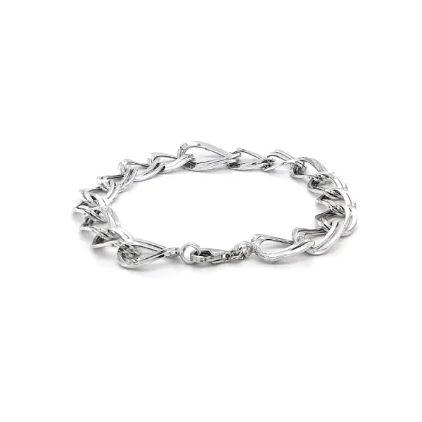 Elegant women’s white gold bracelet
