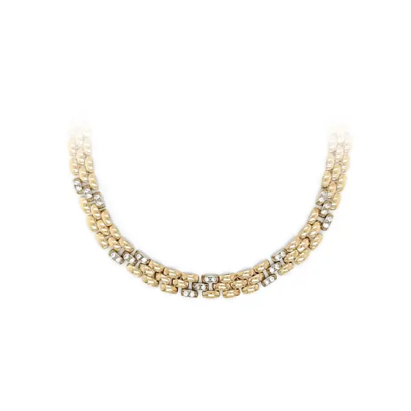 Exclusive Women’s Gold Necklace with Zirconia